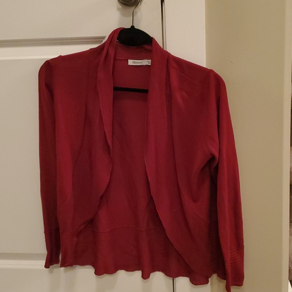 Wine-colored Cardigan Size M